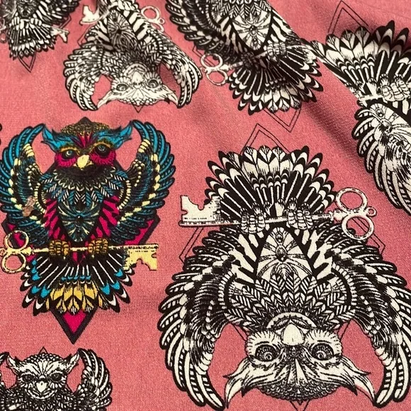 LulaRoe: Skeleton Key Pattern Swing Skirt - Picture 17 of 17